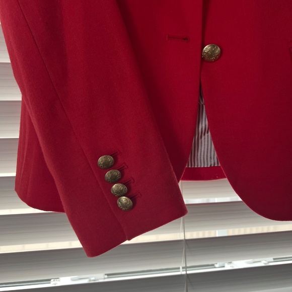 J.Crew women’s Red Blazer - Picture 3 of 3